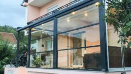 Panorama Glassystem GIOT mit Motor
